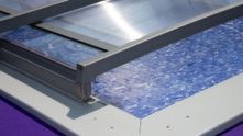 Abri De Piscine Motorisé Automatiquement Rétractable à Un Prix Attractif, Abri Piscine Coulissant