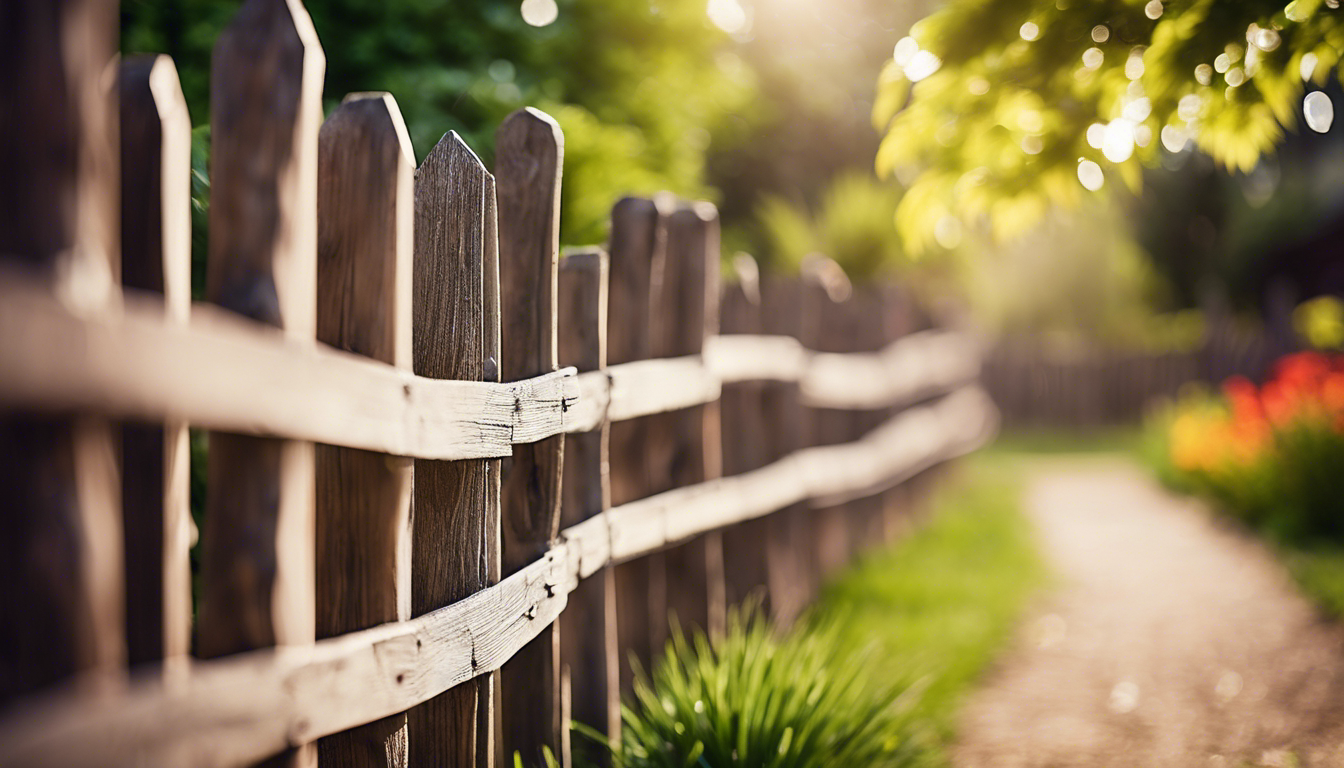 découvrez les avantages d'une clôture en bois pour votre jardin et trouvez la solution parfaite pour délimiter votre espace extérieur avec style et naturellement.