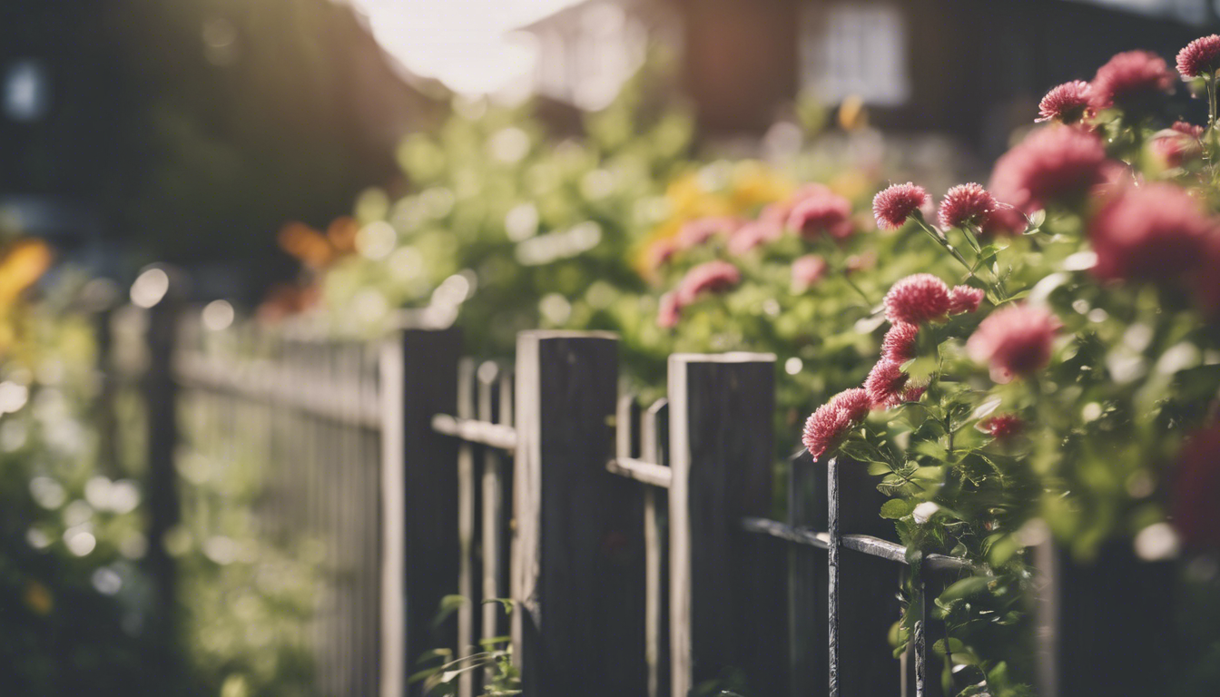 découvrez nos conseils pour bien choisir votre clôture de jardin et ainsi embellir et sécuriser votre espace extérieur.
