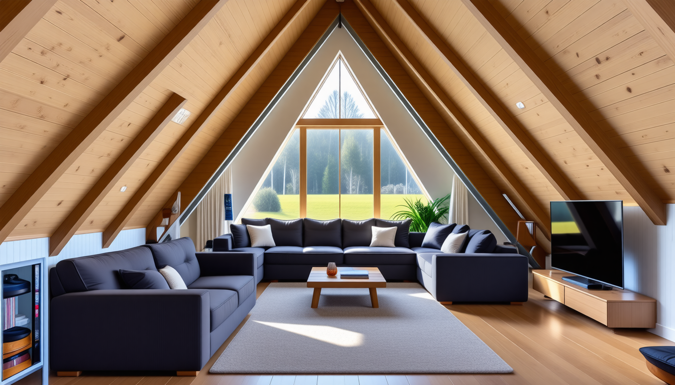 découvrez la maison en a en kit de 40 m² d'avrame, alliant design moderne et fonctionnalité. à partir de 26 380 €, cette maison est entièrement personnalisable et inclut des plans détaillés pour faciliter votre projet de construction. transformez votre rêve en réalité avec cette solution abordable et esthétique.