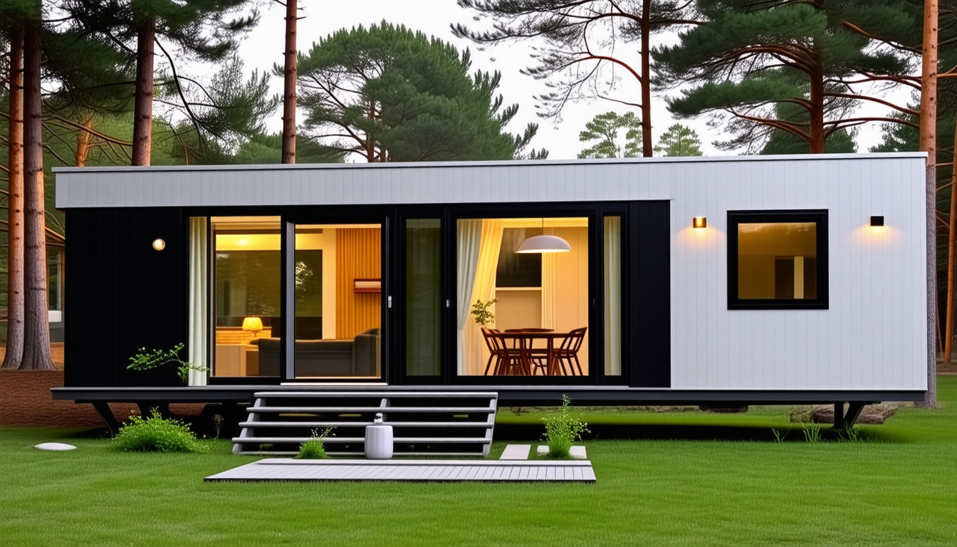 découvrez la maison modulable, une solution d'habitation innovante à 100.000 euros. conçue pour évoluer avec vos besoins, cette petite maison offre la flexibilité d'agrandissement au fil du temps, alliant confort et modernité.