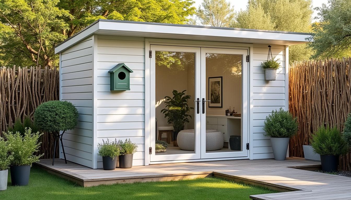 découvrez l'histoire d'un couple obligé d'installer un écran de séparation après les plaintes de voisins à propos de leur cabane de luxe, source de discorde dans le quartier.