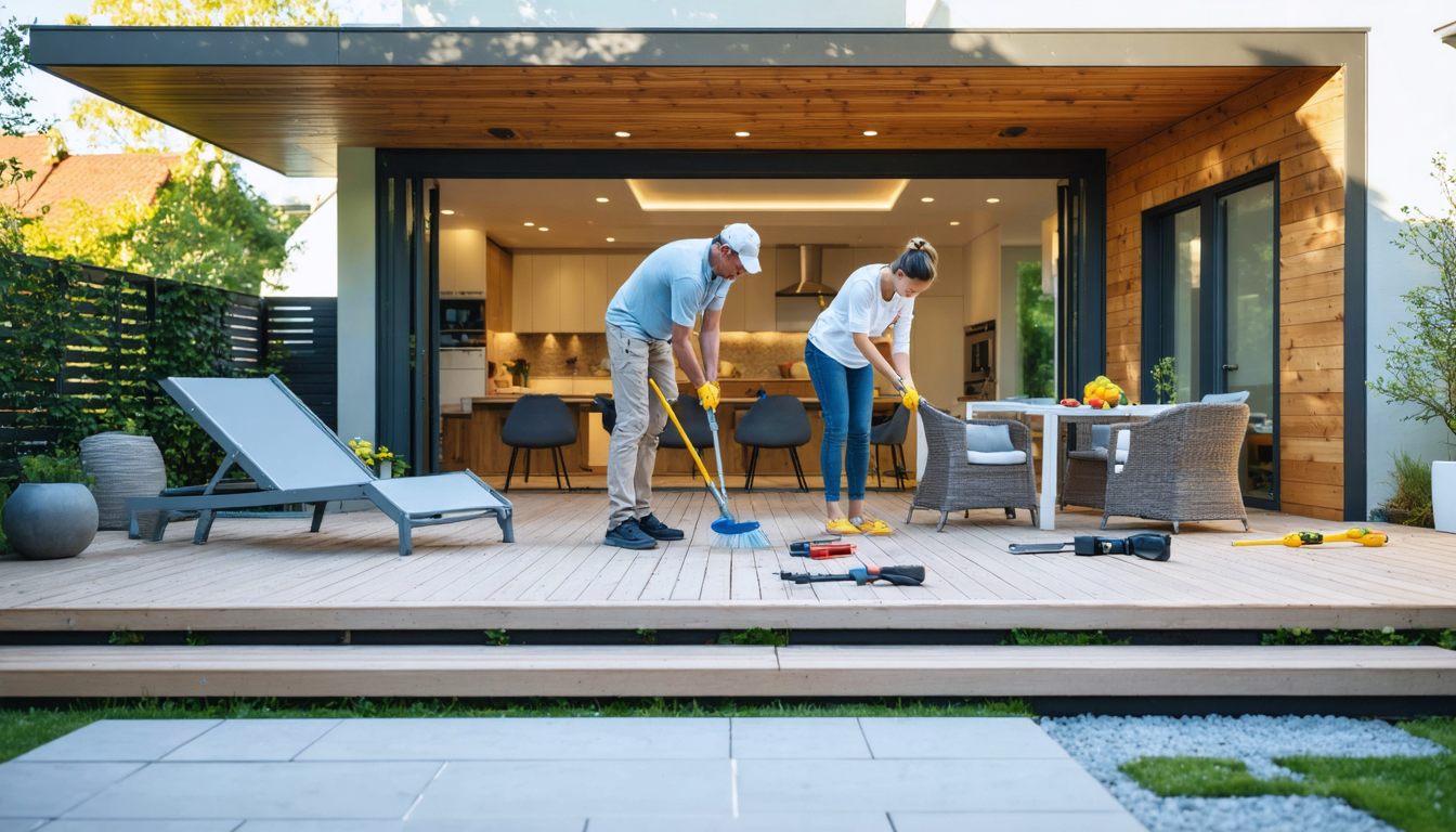 découvrez pourquoi une véranda en aluminium est plus économique à entretenir sur 10 ans comparée à une véranda en bois, alliant durabilité et simplicité.