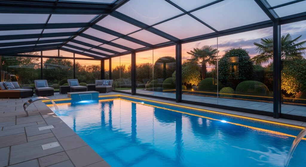 un abris de piscine bas en 2026 3