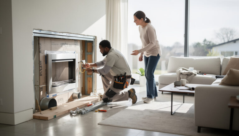 découvrez le coût moyen de l'installation d'une cheminée dans une maison, les différents facteurs qui influencent le prix, et obtenez des conseils pour bien préparer votre projet.