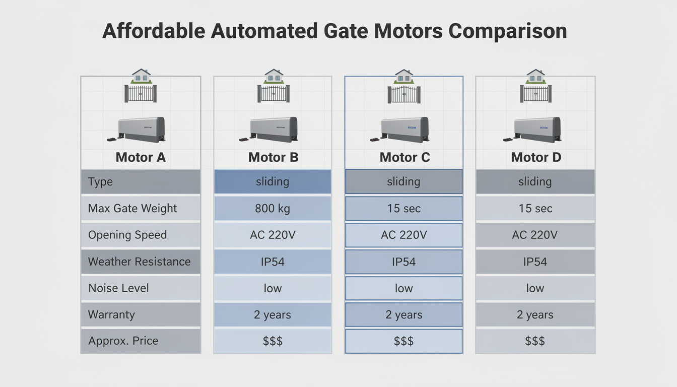 découvrez les portails motorisés les plus abordables en 2026, alliant qualité, sécurité et design à petit prix.