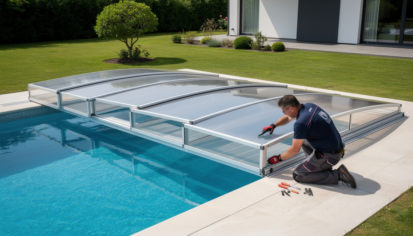 découvrez les prix d'un abri de piscine bas adapté pour un bassin de 8x4 mètres, alliant protection, esthétisme et sécurité pour votre piscine.