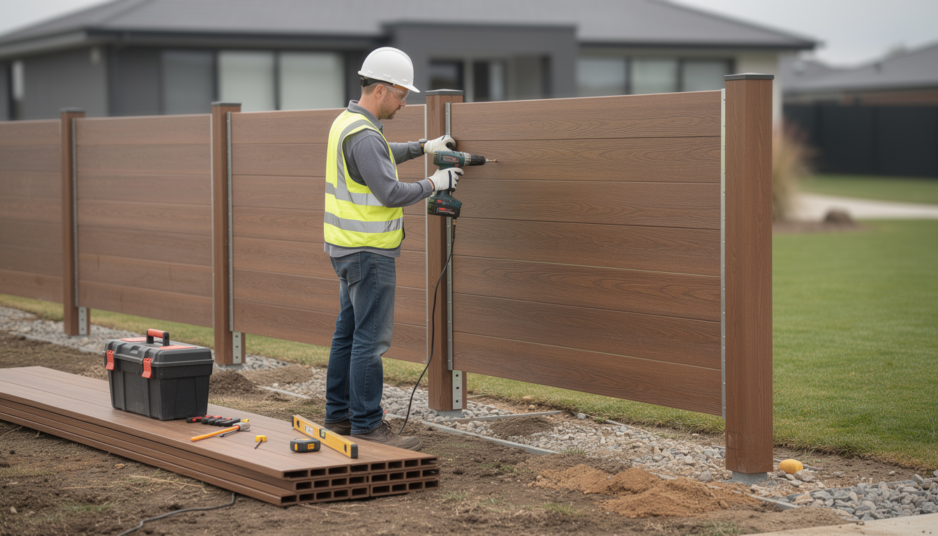 découvrez le tarif au mètre d'un poseur de clôture en bois composite et bénéficiez d'une installation professionnelle pour votre jardin.